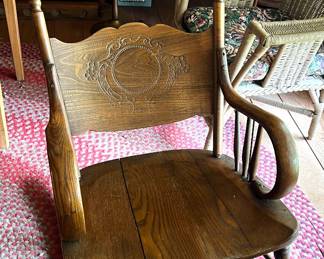 Carved rocker