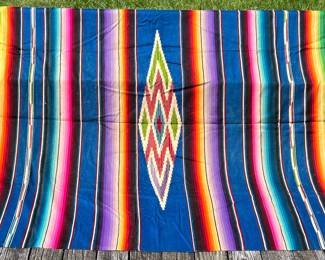 Serape style blanket