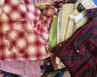 Men's western style shirts