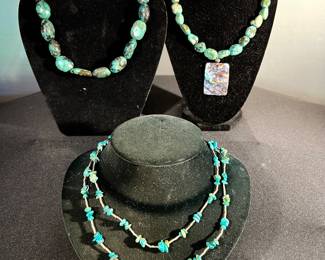 Turquoise necklaces