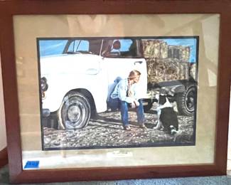 Framed print by Ann Hanson 