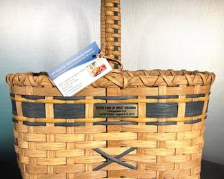 State Fair 2018 commemorative basket by Jamit Baskets
