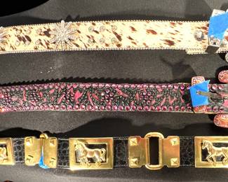 Elegant ladies belts