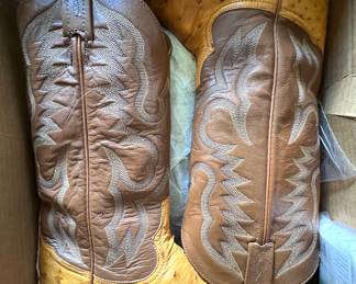 Men's Ostrich boots