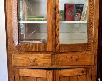 Antique kitchen cupboard