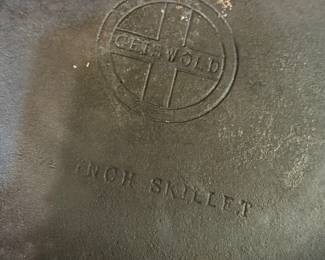 Griswold cast iron pan