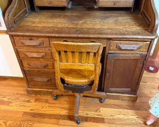 Vintage bankers chair