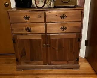 Wood chest