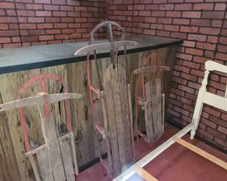 Antique sleds