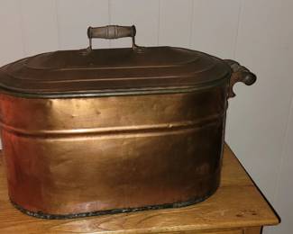 Copper wash tub