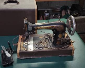 Antique Singer sewing machine