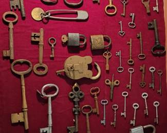 Antique skeleton keys