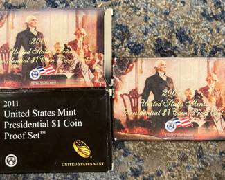 Presidential $1 Coin Proof Sets