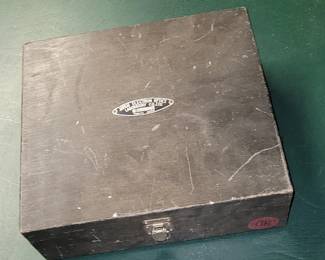 Antique wooden box