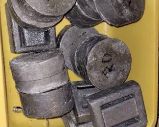 Lead for fishing anchors musket balls or scraps