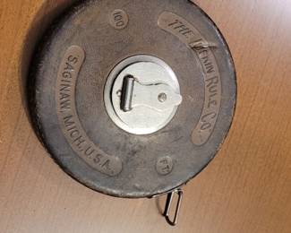 The Lufkin rule Company tape measure Saginaw Michigan USA