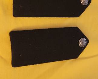blank US Air Force (USAF) shoulder boards/epaulets
