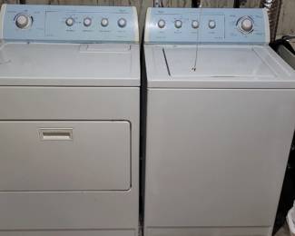 Whirlpool washer and dryer