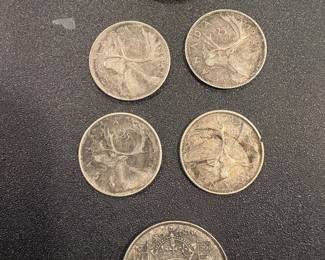 Canadian Coins - 80% Silver