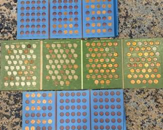 Partial Lincoln Cent Books