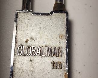 Vintage "Globalman" magnetic padlock