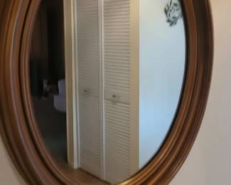 Oval mirror