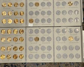 Partial Presidential Dollar Books