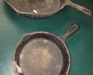 Cast iron skillets
