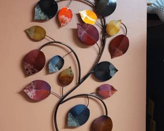 Metal wall art
