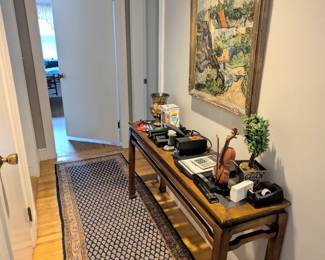 Office Supplies, Rug, and Painting