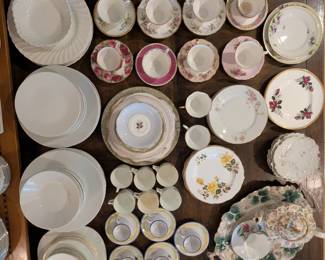 Tea Sets Close Up