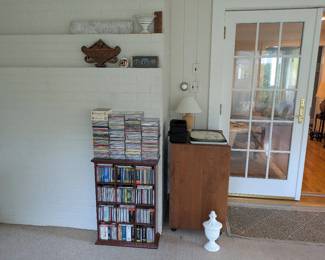 CDs and Wall Decor