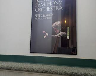 BSO Seiji Ozawa Poster