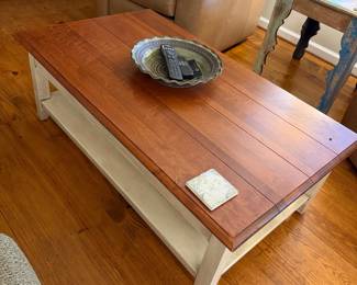 Coffee table only.