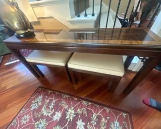 Console table