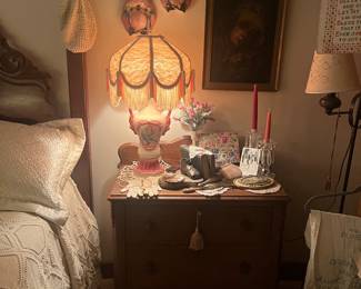 Nice night stand/table/cabinet solid wood.