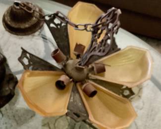 Light fixture art deco