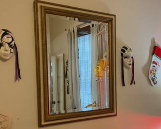 Masks, mirror