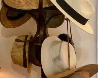 Nice collection off straw hats