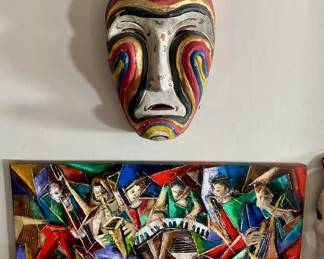 Mask, painting