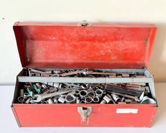 189 MetalToolBoxwTools