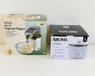 161 KitchenGourmetPopcornMakerAromaRiceGrainCooker