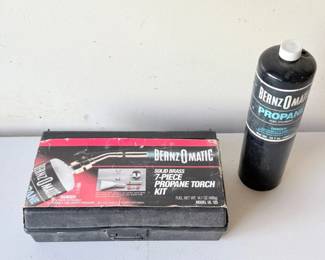 143 BernzomaticSolidBrass7PiecePropaneTorchKit