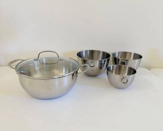 163 Cuisinart55QtPanRevereWareMixingBowls