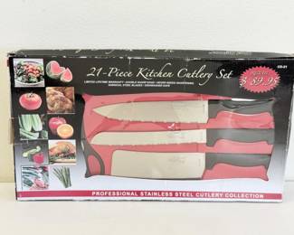 94 ChefDeluxe21PieceKitchenCutlerySet