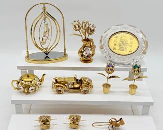 183 GoldPlatedDisplayTrinkets