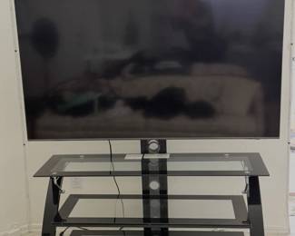 3 SamsungQN65Q60BDF65QLEDSmartTVGlassTVStand