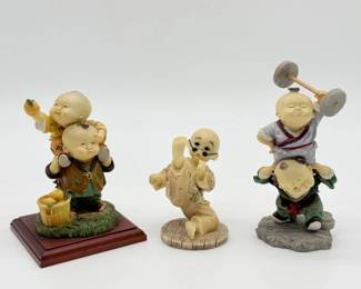 51 ChineseKungFuMartialArtsMonkFigurines