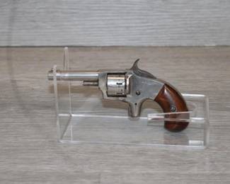 Hopkins & Allen 22 short Nero 7 shot spur Revolver NO FFL REQUIRE (ANTIQUE 1870's)