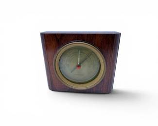 31 VintageTaylorStormoguideBarometerinWoodCase
